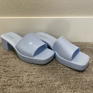 NEVER WORN! Jelly shoes by Bamboo